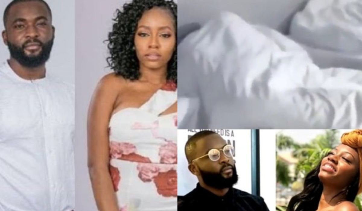 BBNaija 2019 Day 19: Khafi and Gedoni caught having sexx (Video)
