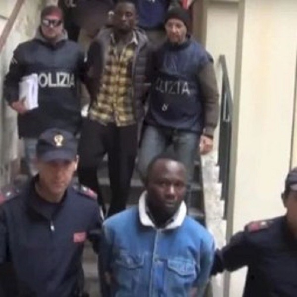 Police arrest 19 suspected members of a Nigerian mob in Italy