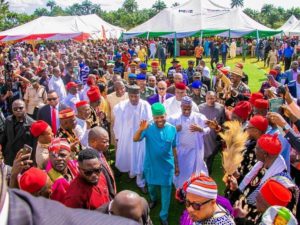 Gov Emeka Ihedioha attends Iri Ji Mbaise Cultural Festival with other governors
