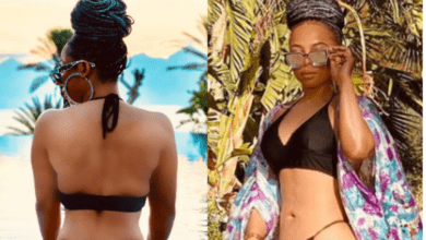 Fan trolls Toke Makinwa as she stuns in HOT Bikini Photo
