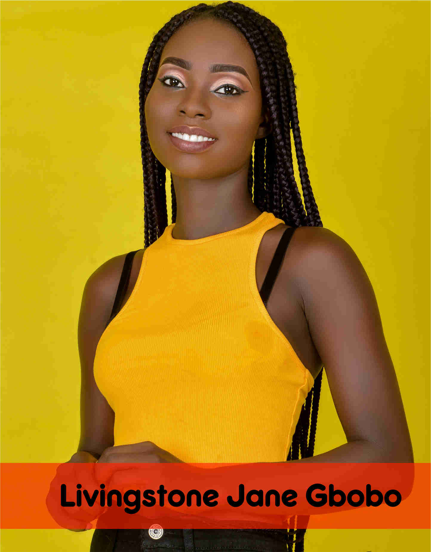 Vote Livingstone Jane Gbobo for the Miss Bayelsa 2020/21 Beauty Queen