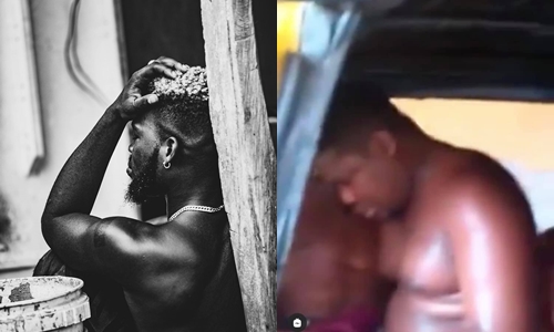 Broda Shaggi reacts after Police arrested Mr. Macaroni at the Lekki Tollgate (Video)