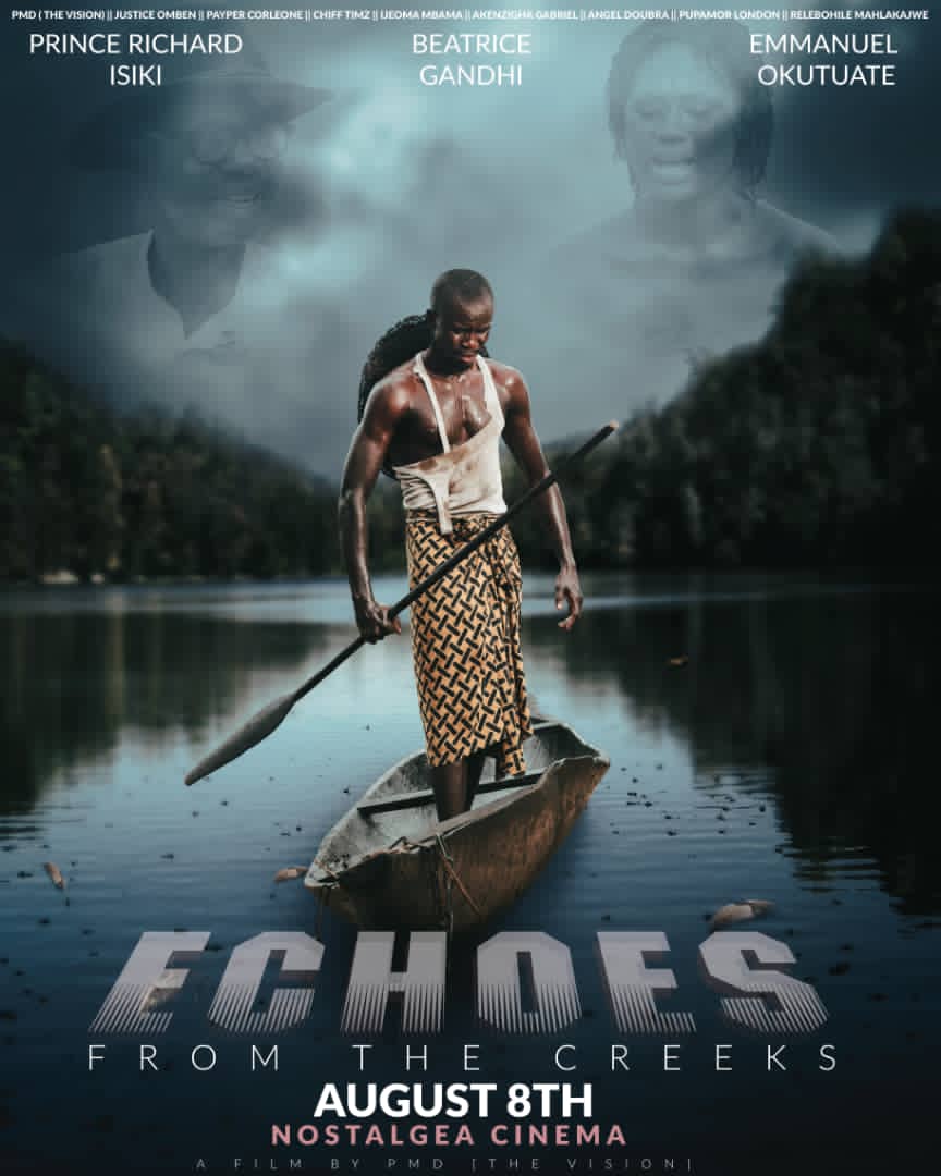 The official trailer for the film " ECHOES FROM THE CREEKS " is dropping 31st of July