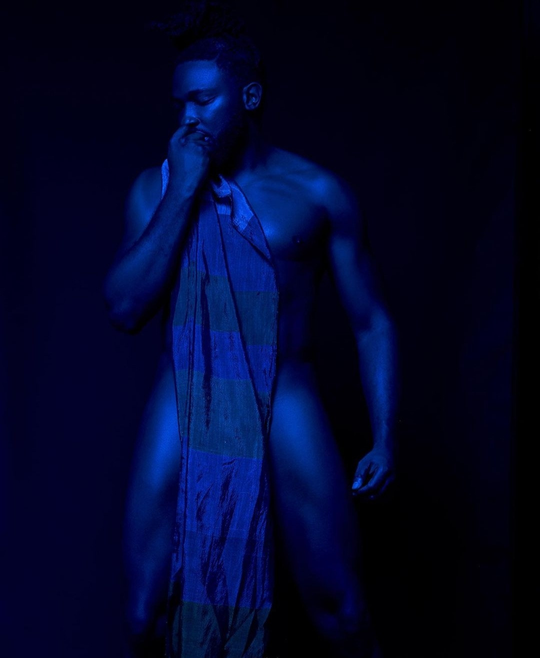 Uti Nwachukwu Goes Naked To Mark His Birthday - Photos