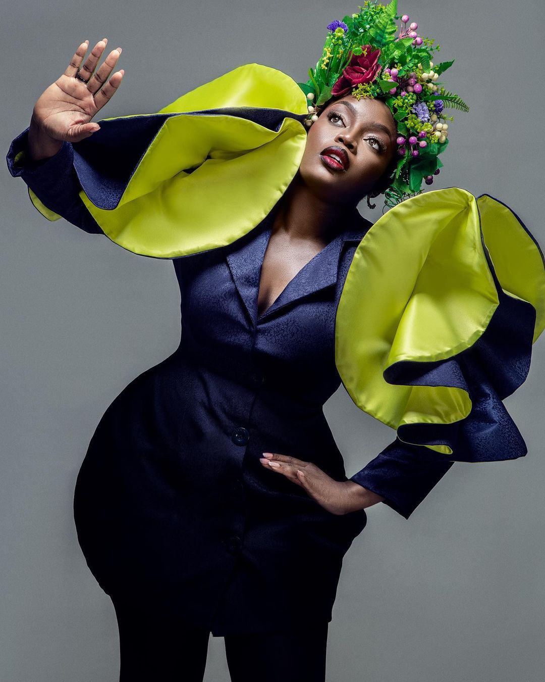 Bisola Aiyeola Celebrates Her 36th Birthday. Rocks Vogue-Inspired Outfit (Photo) 