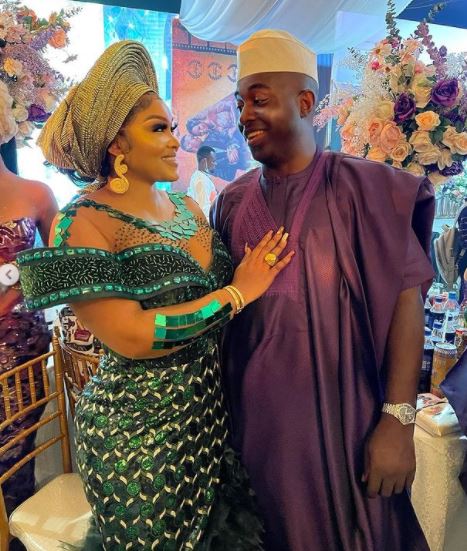 Actress Mercy Aigbe Finally Reveals The Face Of Her Man (photos)