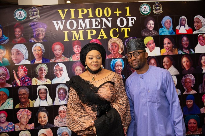 Aisha Buhari, Okonjo Iweala, First Ladies Honoured At VIP 100+1 Women Of Impact
