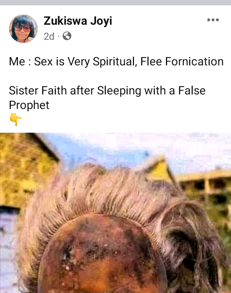 The Bible says resist the devil" - 32-year-old South African virgin addresses women who visit their boyfriends, fiancés for 'overnight prayers'