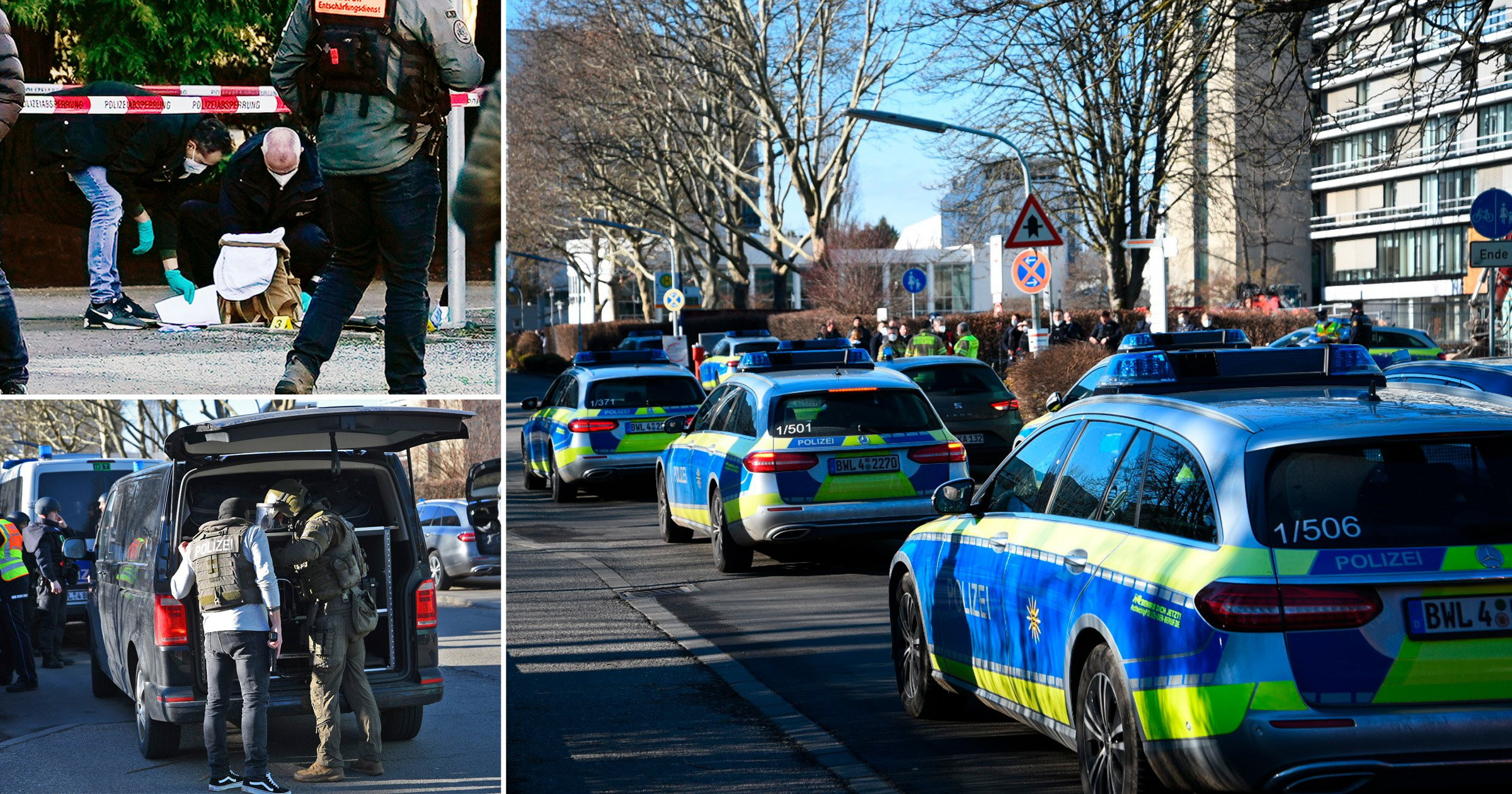 Gunman killed and several injured in attack at German university