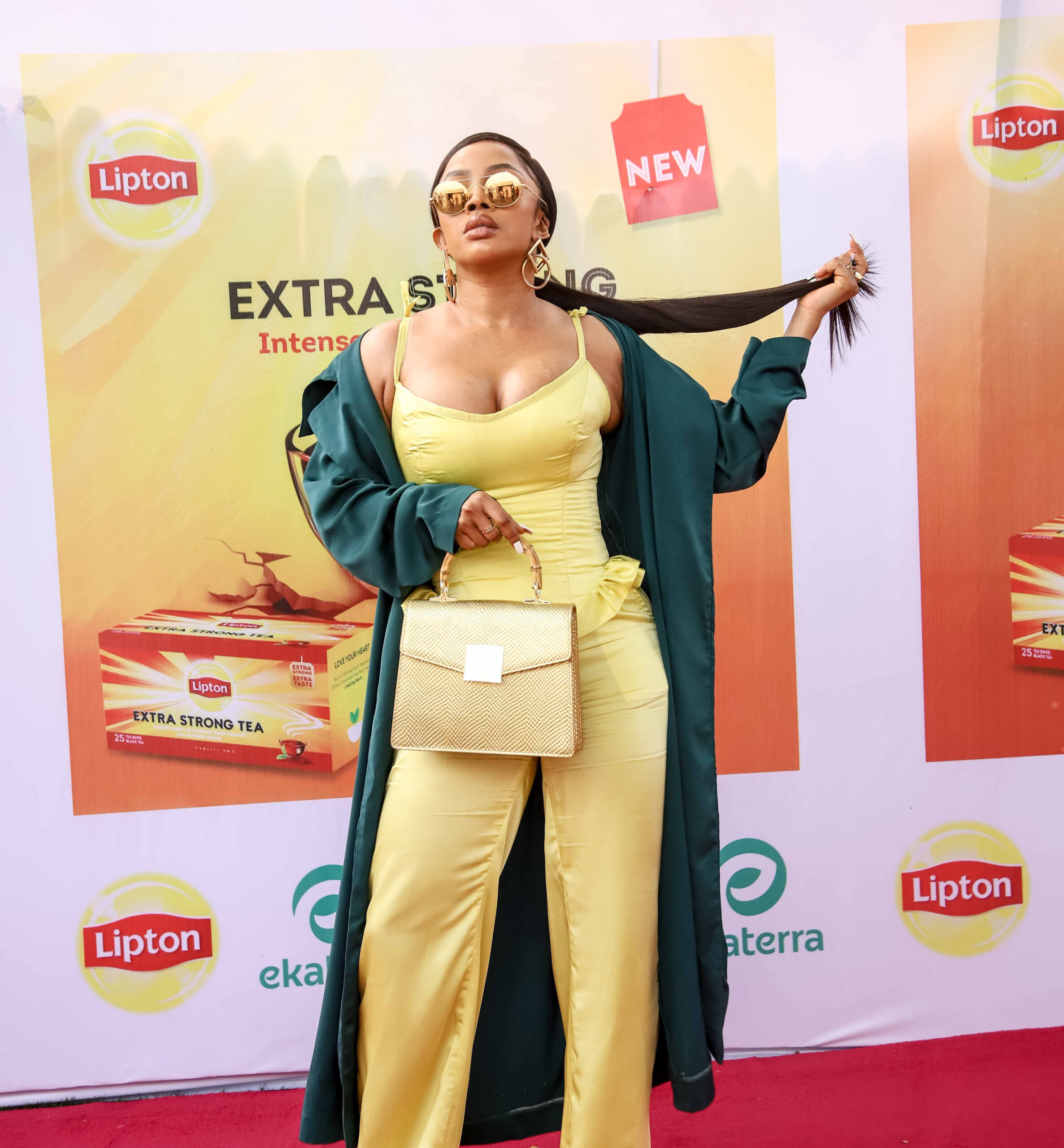 Lipton hosts a Sip and Paint event with Toke Makinwa, Denola Grey, Taymesan, and others to launch the new Lipton Extra Strong Tea