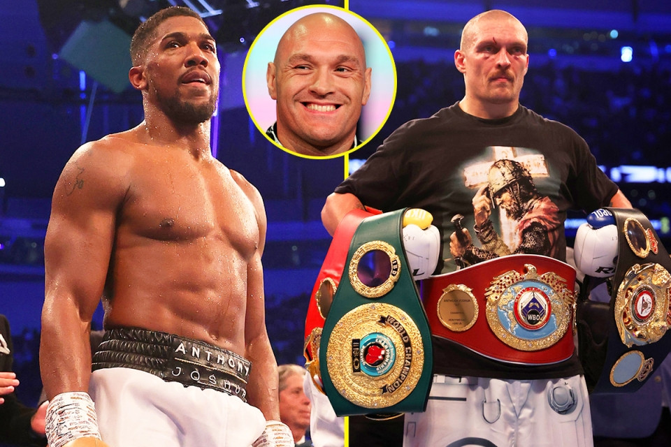 ‘I am sick of looking at these bums’ – Tyson Fury slams Anthony Joshua and Dillian Whyte as he demands to know if AJ will step aside for him to fight Oleksandr Usyk