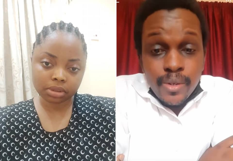 Julianna Olayode accuses Pastor Timilehin of lodging her sister in a hotel for three days, s£xually abusing her sister, sending her nud£s and asking for anal s£x