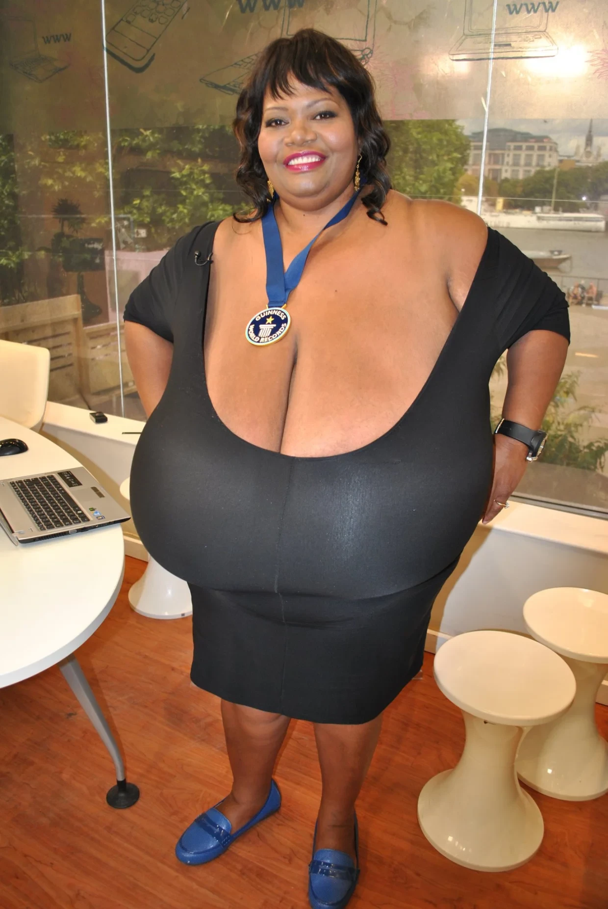 Woman with world's biggest breasts says she's constantly attacked by trolls but men see her as the ultimate fantasy