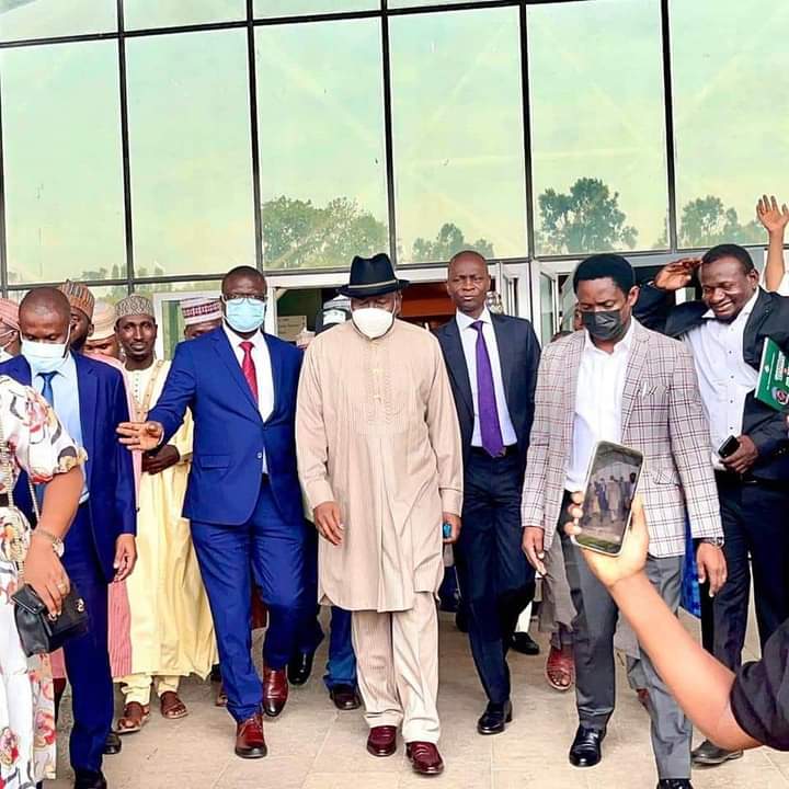 PHOTOS: Former President Goodluck Ebele Jonathan and his kinsman, Barr. Azibaola Robert, among other dignitaries, attended