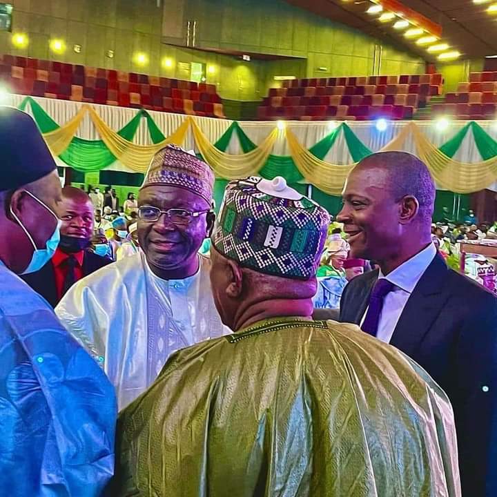 PHOTOS: Former President Goodluck Ebele Jonathan and his kinsman, Barr. Azibaola Robert, among other dignitaries, attended