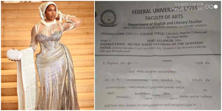 Tiwa Savage Leaked Tape Appears As University Exam Question