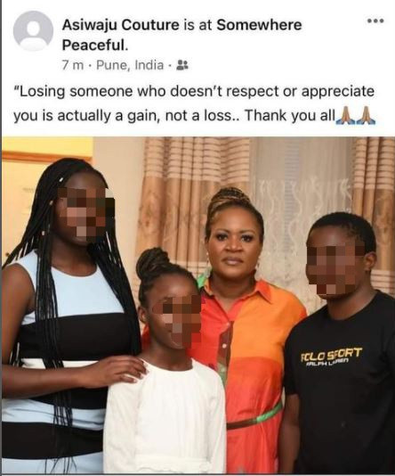 Wife of Mercy Aigbe's new man speaks after the actress showed him off