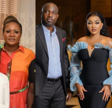 Wife of Mercy Aigbe's new man speaks after the actress showed him off