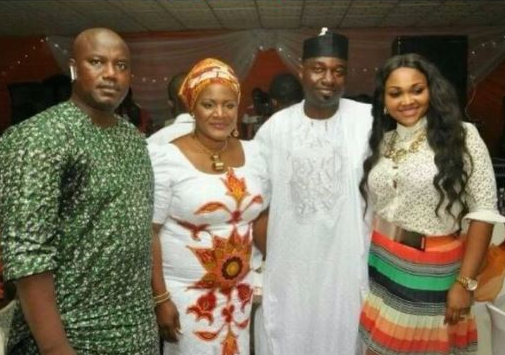 Wife of Mercy Aigbe's new man speaks after the actress showed him off