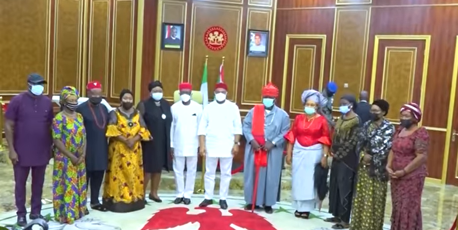 My heart bleeds as I mourn with you” - Governor Uzodimma to survivors of slain Traditional Rulers