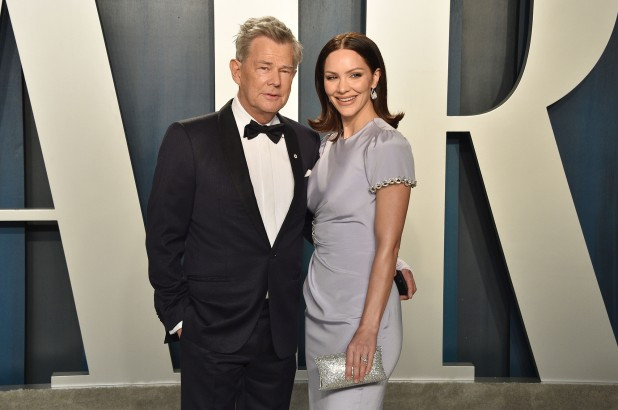David Foster defends 35-year age gap with wife Katharine McPhee