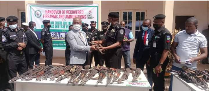 Police recover 25 AK47 rifles and other weapons in Bauchi