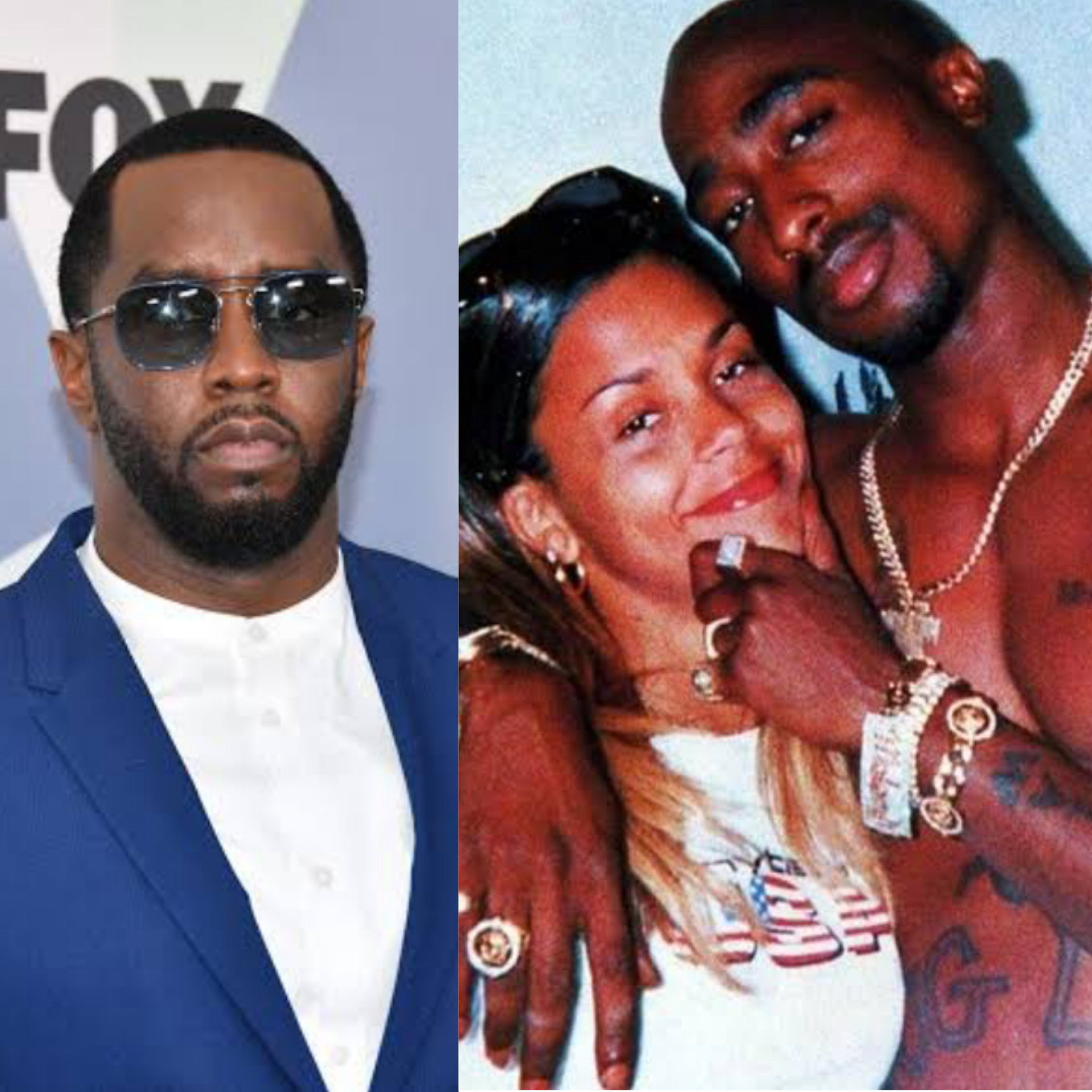 Diddy almost let 2pac's fiancee Kidada Jones drink his urine - Ex- bodyguard claims