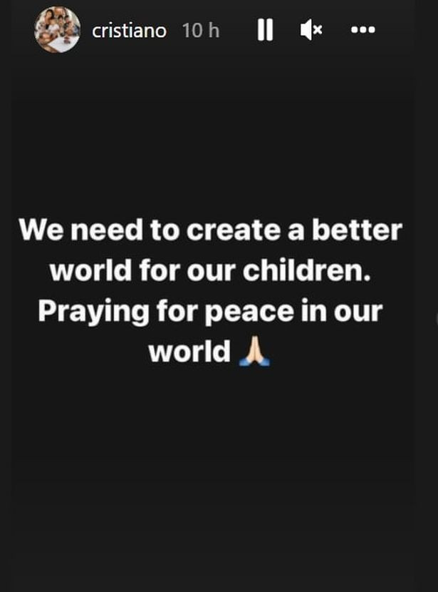 We need to create a better world for our children' - Cristiano Ronaldo sends powerful message following Russia's invasion of Ukraine