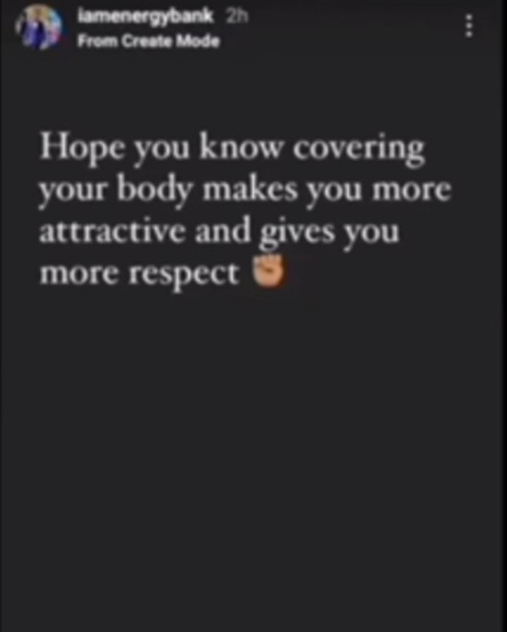 Shade? Younger brother of BBN Maria Chike's rumoured boyfriend Kelvin, shares cryptic post after she released topless photos