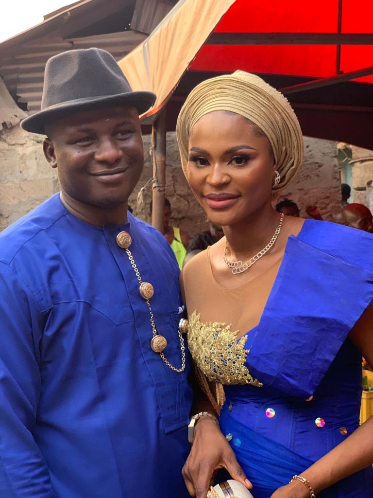 Miss Nollywood Boss Mr Barakumo ODEDE  marriage photos surface the internet