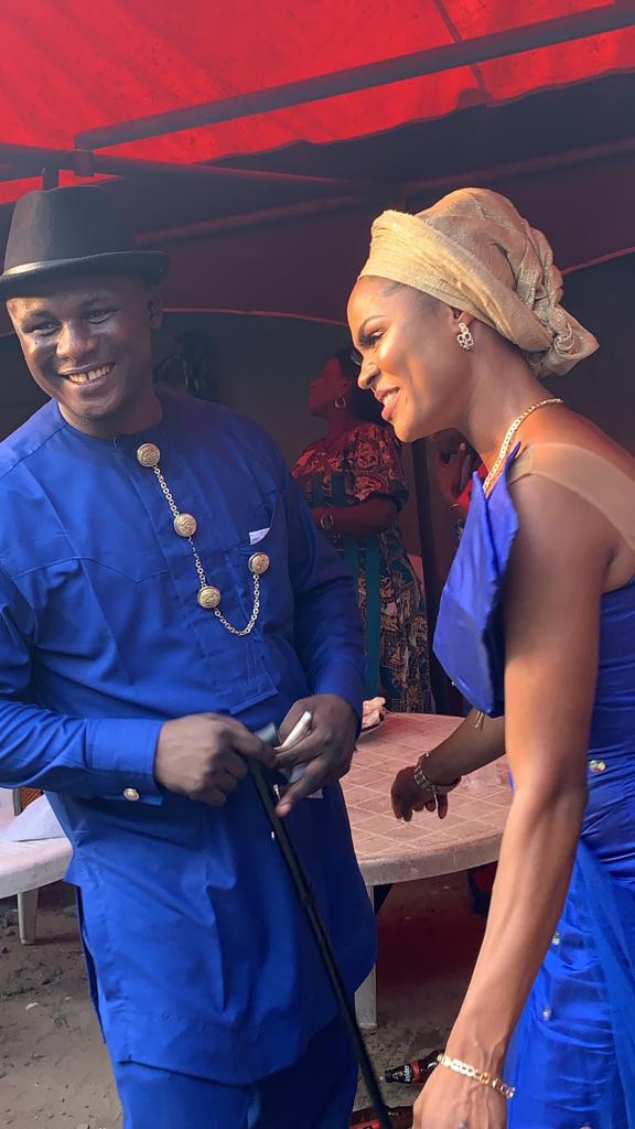 Miss Nollywood Boss Mr Barakumo ODEDE  marriage photos surface the internet