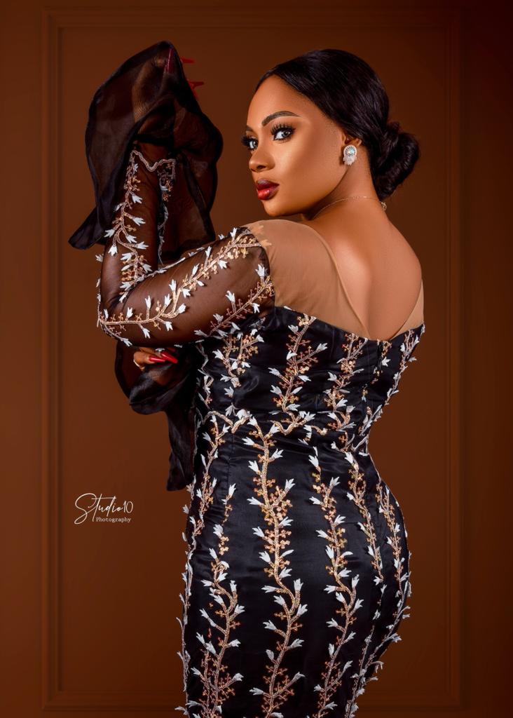 Ex Miss Nollywood winner Amb. Sonia Sunday break internet with birthday photos
