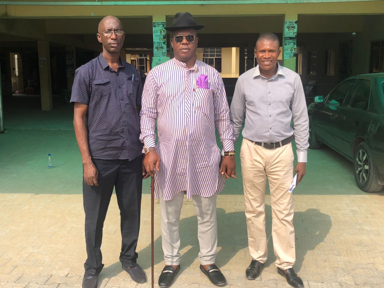 Former director direct labour Agency Dr. Solomon David PhD Appreciate senator Moses Cleopas