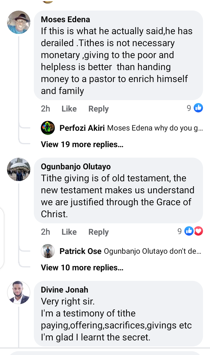 You’re a cr#minal if you don’t pay tithe — Pastor David Ibiyeomie