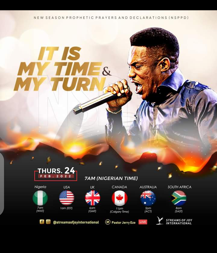 NSPPD With Jerry Eze 24 February 2022 live prayer