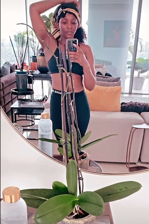 Genevieve Nnaji Slays In Fitness Wear, Causes A Stir Online (Photos)