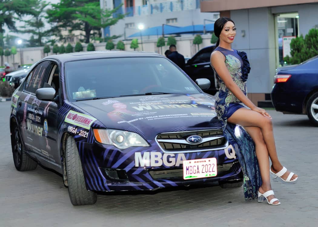 KUDOS: Winner Of Most Beautiful Girl In Abuja, Receives Her Star Prize of A Car