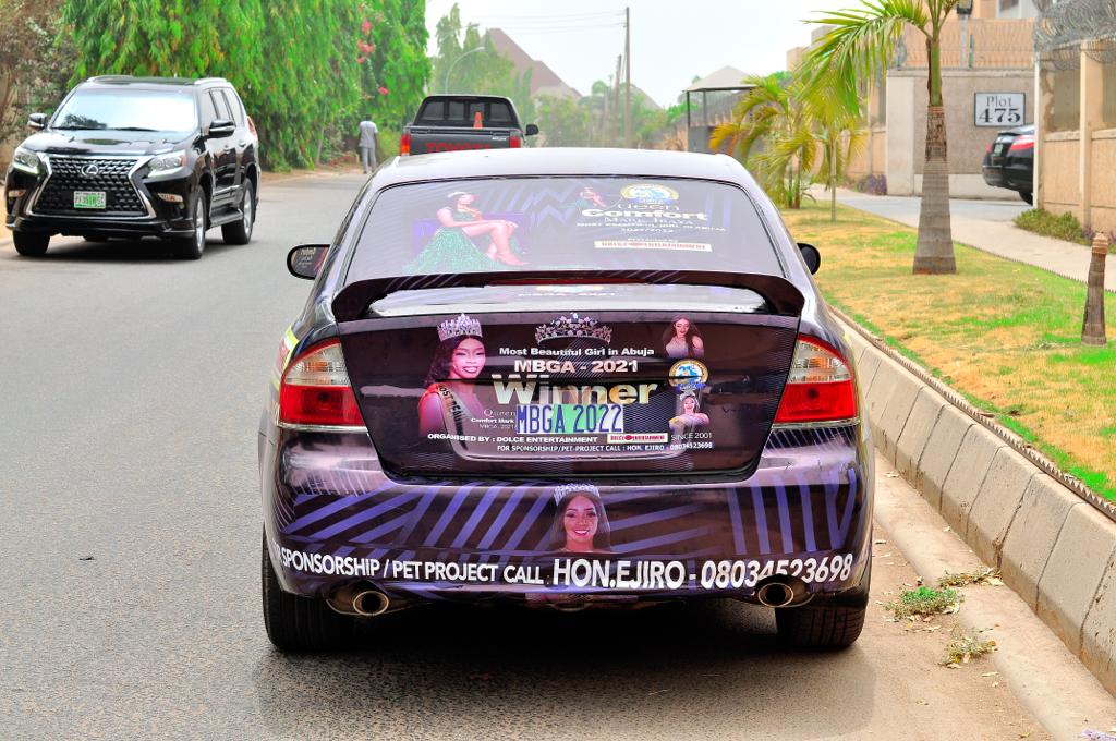 KUDOS: Winner Of Most Beautiful Girl In Abuja, Receives Her Star Prize of A Car