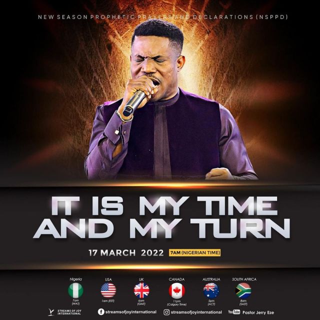 NSPPD 17th March 2022 Live Prayers With Pastor Jerry Eze