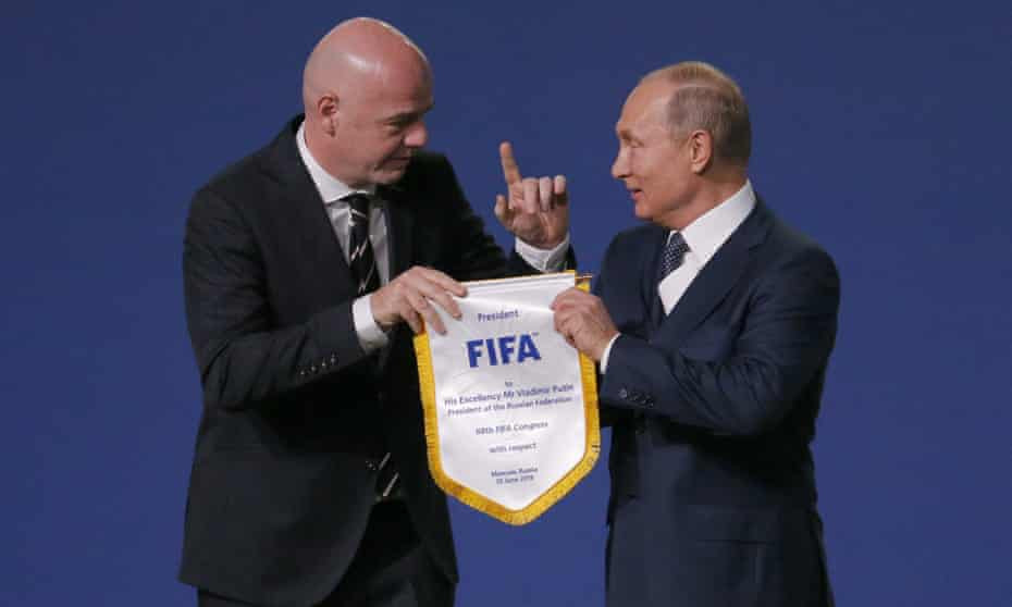 FIFA and UEFA suspend Russian clubs and national teams from all competitions over invasion of Ukraine