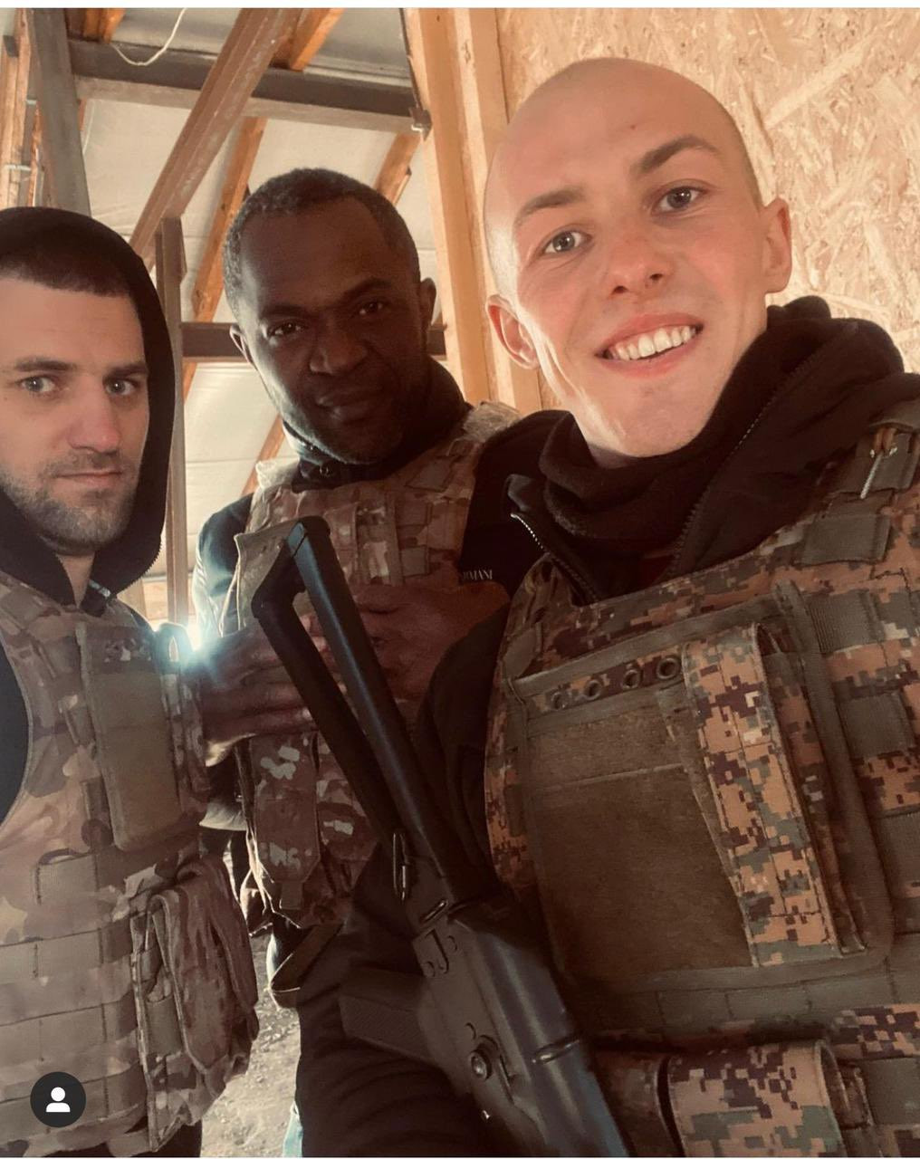 Cameroonian man who has been living in Ukraine for long joins the army to fight against Russian invasion