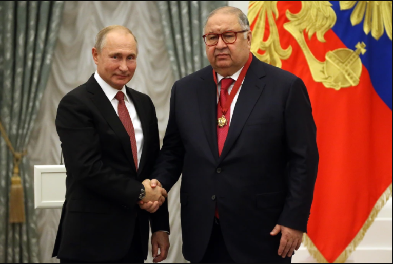 Everton owner and Russian billionaire, Alisher Usmanov's £600million megayacht is seized by German authorities amid crackdown on Putin's oligarchs