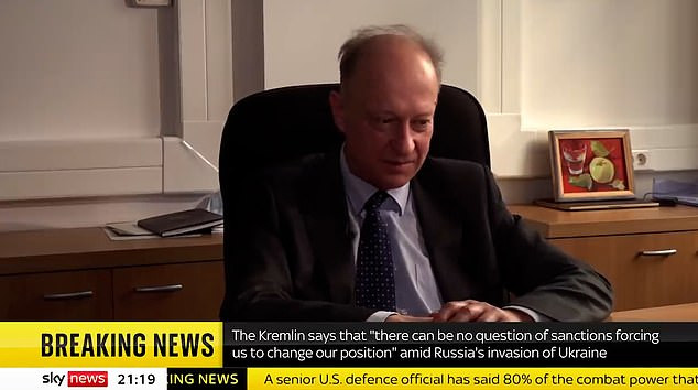 Many of us are depressed' - Adviser to Vladimir Putin's regime breaks ranks to say he 'cannot comprehend' Russia's invasion of Ukraine