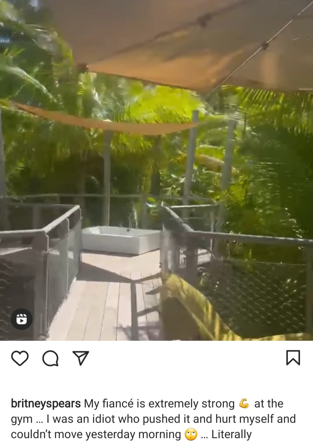 Britney Spears sparks wedding speculations after referreing to fiancé Sam Asghari as her husband for the first time