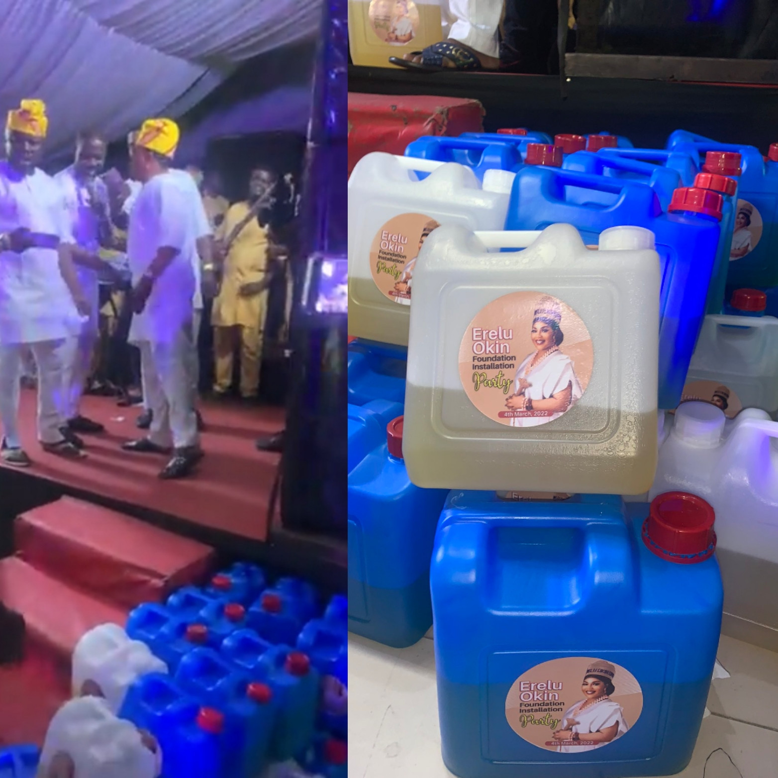 It is dangerous"-Lagos state govt kicks as petrol is given as souvenir at a party, vows to make all involved in it account for their action