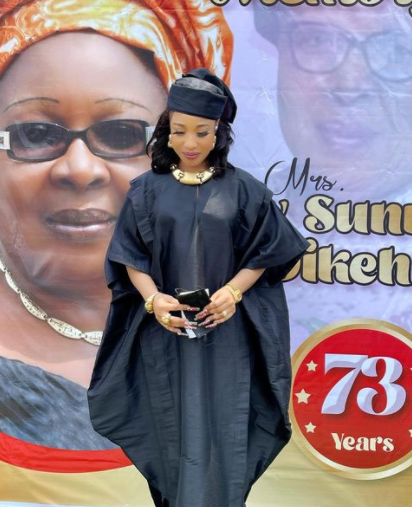 They say don't question you but I need answers" Tonto Dikeh questions God as she bids her stepmother good bye