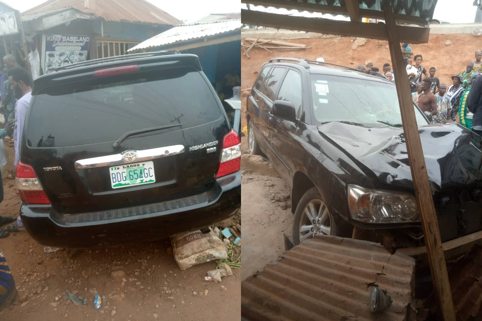 One killed and five others critically injured in a fatal accident in Lagos