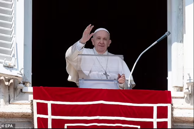 Rivers of blood and tears flow from Ukraine' - Pope Francis slams President Putin for 'sowing death, destruction and insists his invasion is 'not a military operation but a war'