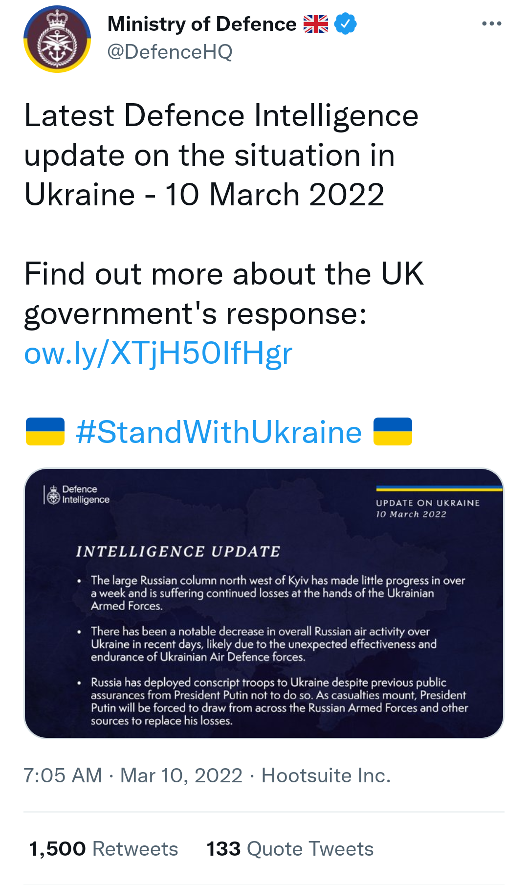 Putin ‘sacks eight generals’ in anger at slow progress in Ukraine invasion