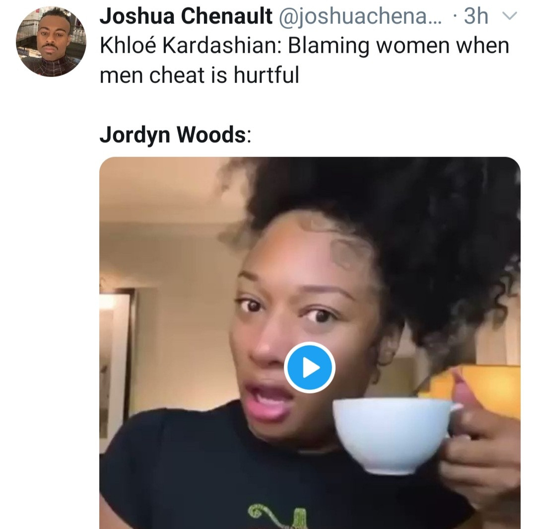 Khloé Kardashian gets slammed after saying it's 'really hurtful' when a woman is blamed for her significant other doing something wrong